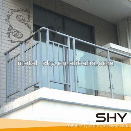 Wrought iron porch railing veranda rail iron metal material wholesale distribution